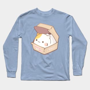 Muffin cat mochi delivery Long Sleeve T-Shirt